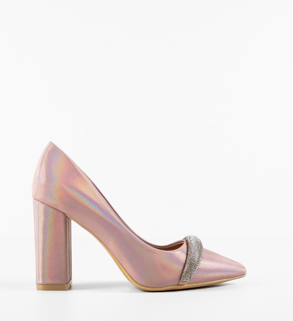 Pantofi Dama Potte Roz - Eleganță Asigurată - imagine 7