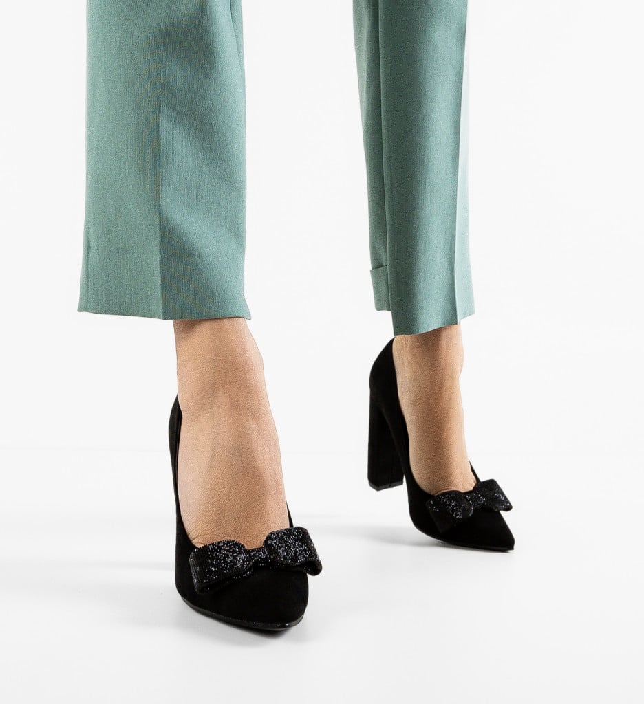 Pantofi Dama Lucky Negri - Eleganță și Stil - imagine 2