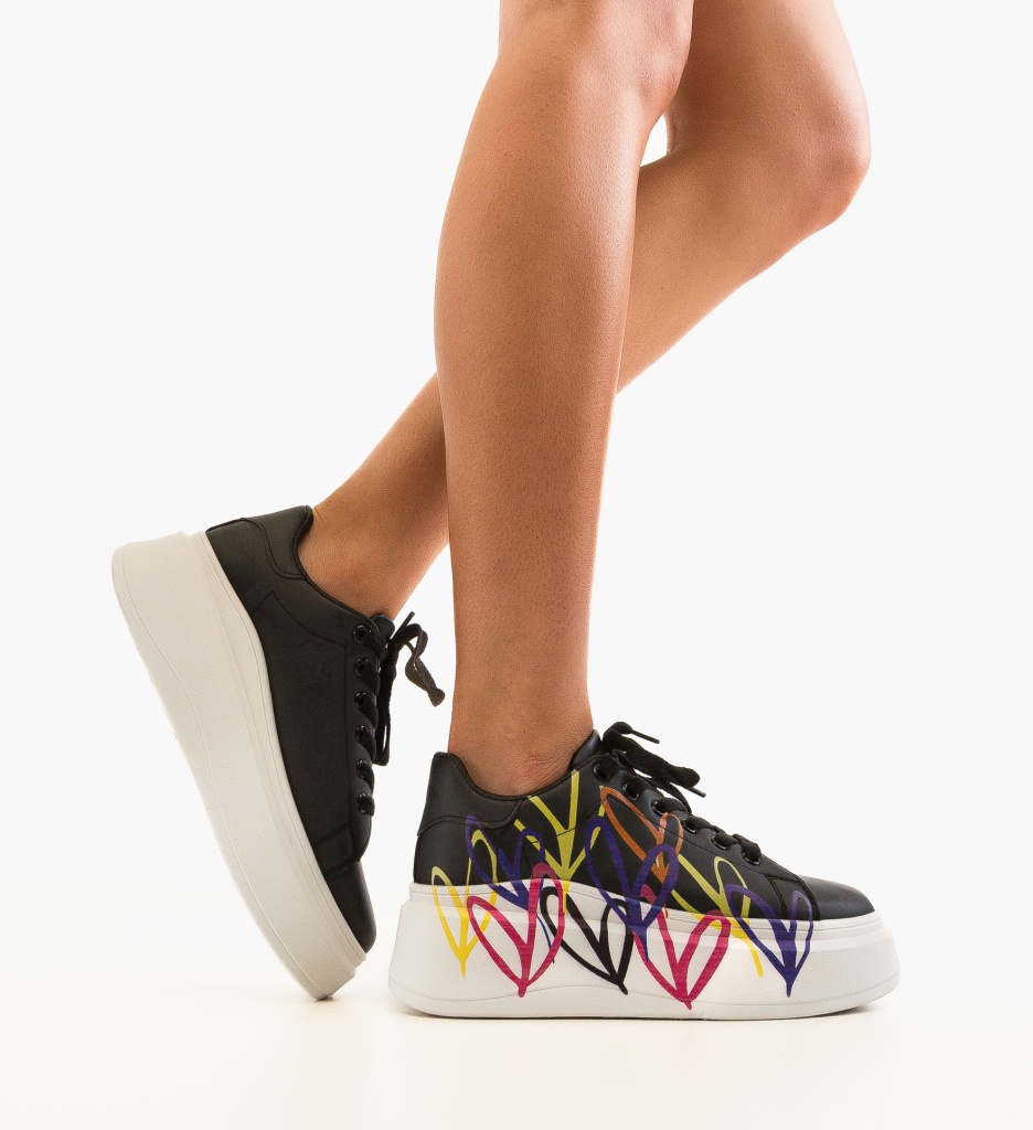 Sneakers Dama Natali Negri - Confort și Stil - imagine 2