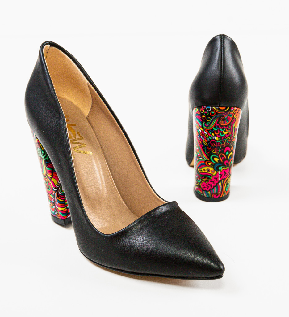 Pantofi Dama Monina Negri - Eleganță și Stil - imagine 5