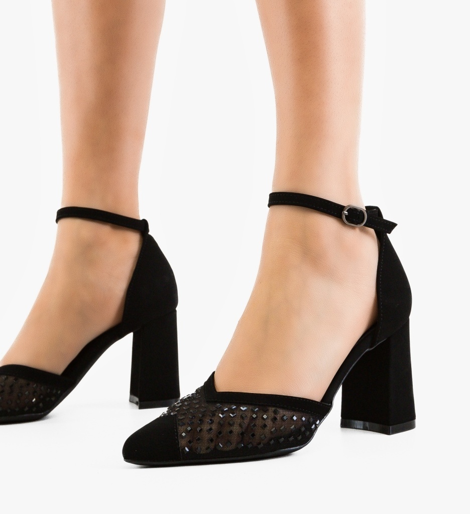 Pantofi Dama Nanarys Negri Eleganți - imagine 8