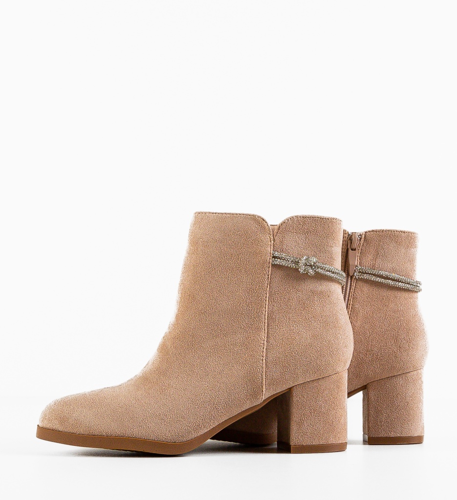 Botine Dama Otto Bej | Eleganță și Stil - imagine 6