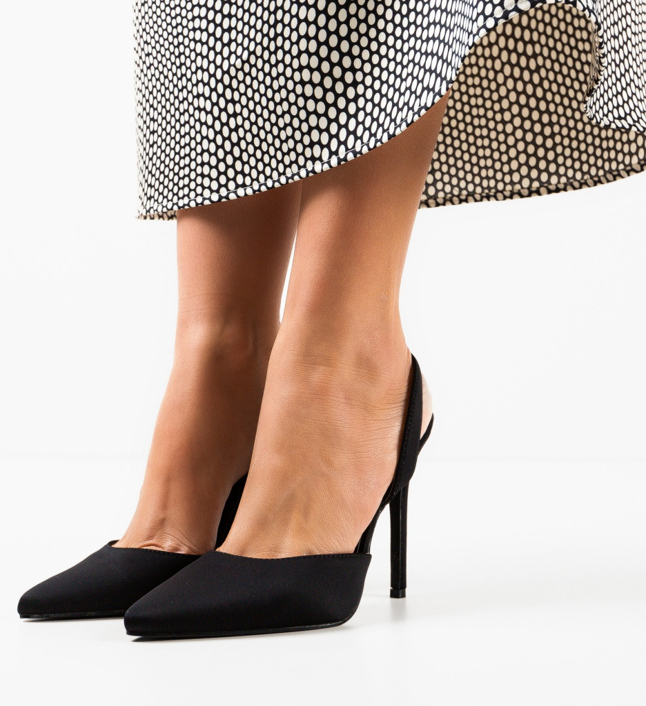 Pantofi cu toc Ruruma Negri - Eleganță maximă - imagine 3
