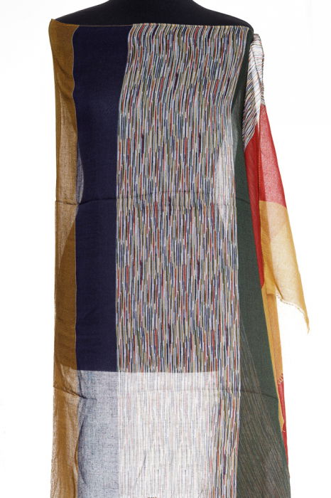 Esarfa Shopika Pareo Bumbac 100% Multicolor - imagine 1