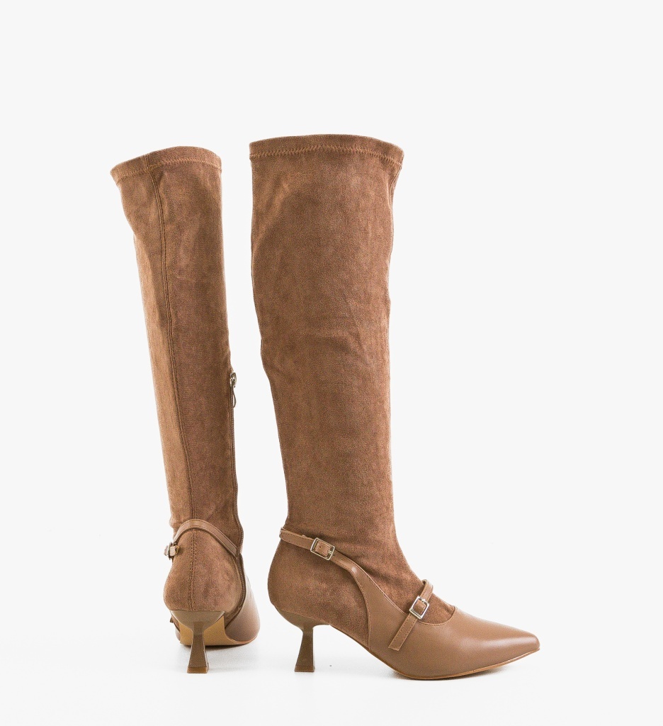 Cizme Dama Kirsten Khaki - Stil și Confort - imagine 4