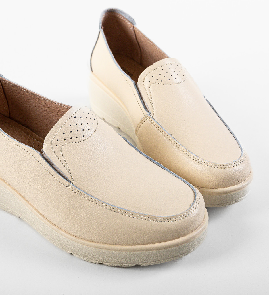Pantofi Casual Sanam Bej - Confort și Stil Zilnic - imagine 6