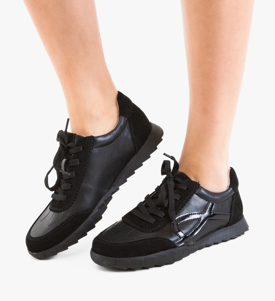 Pantofi Casual Ynun Negri – Confort Stilat - imagine 5