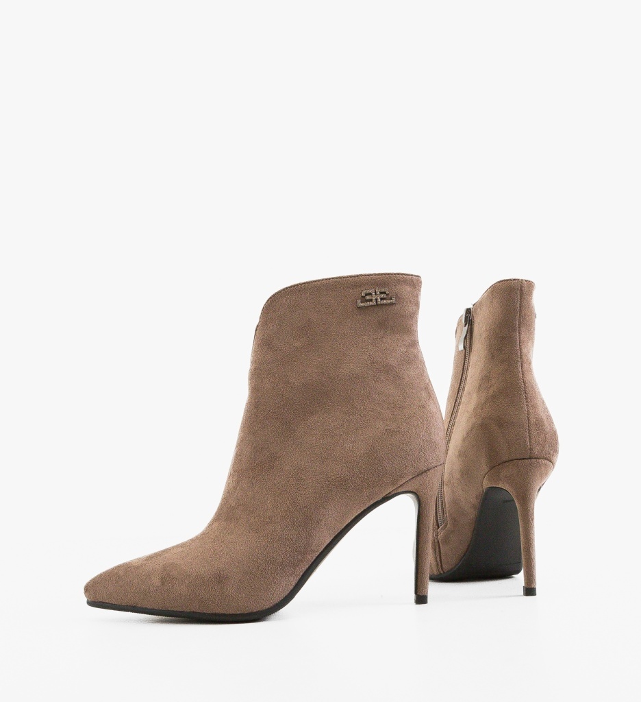 Botine Hemz Khaki Dama - Eleganță Urbană - imagine 4