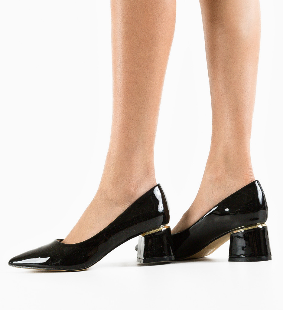 Pantofi Fedlimi Negri - Eleganță și Stil - imagine 3
