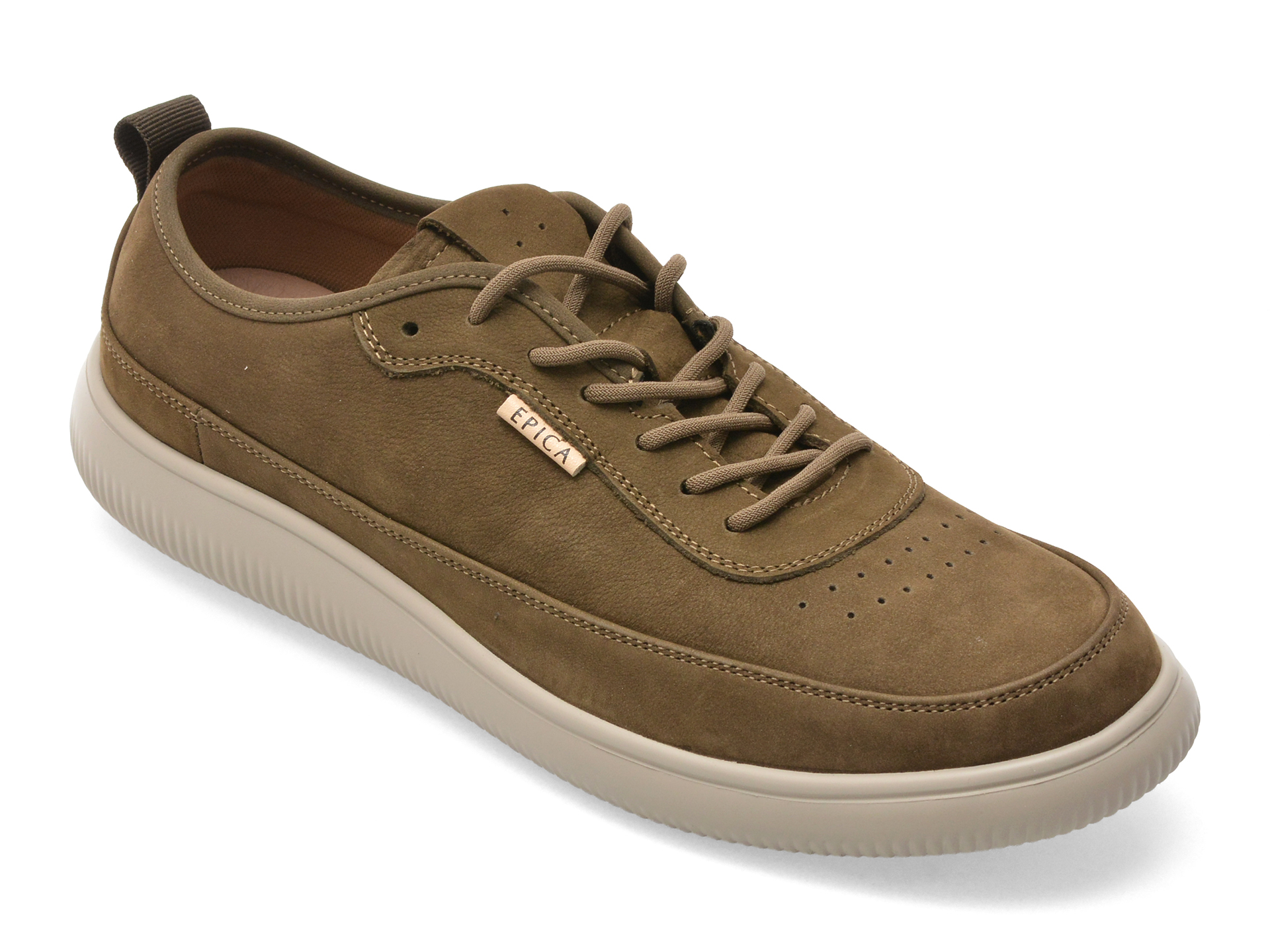 Pantofi Sport Epica Gri Piele Naturală