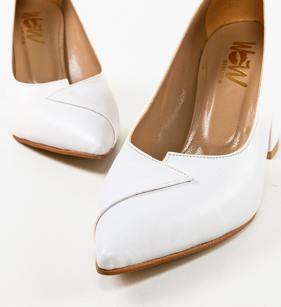 Pantofi Jafanza Albi - Eleganță și Stil - imagine 6