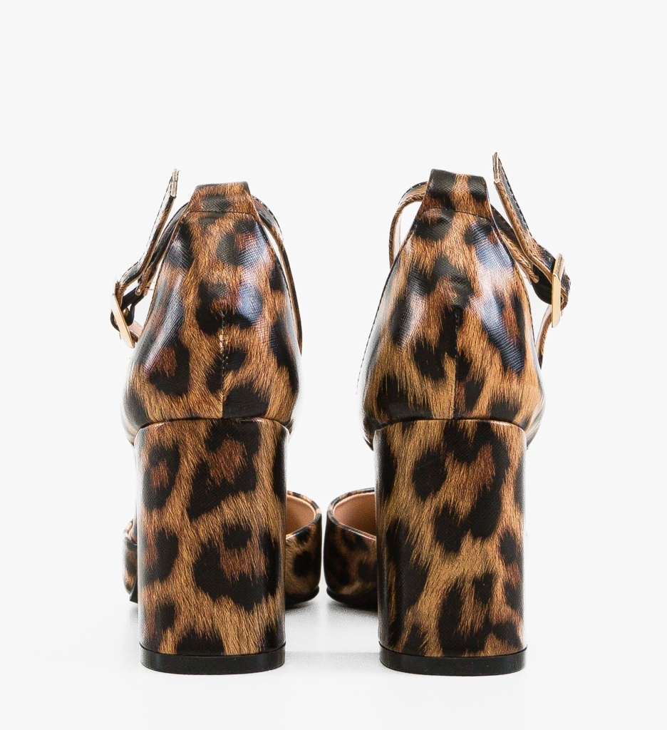 Pantofi Dama Jalapen Print Eleganți - imagine 5