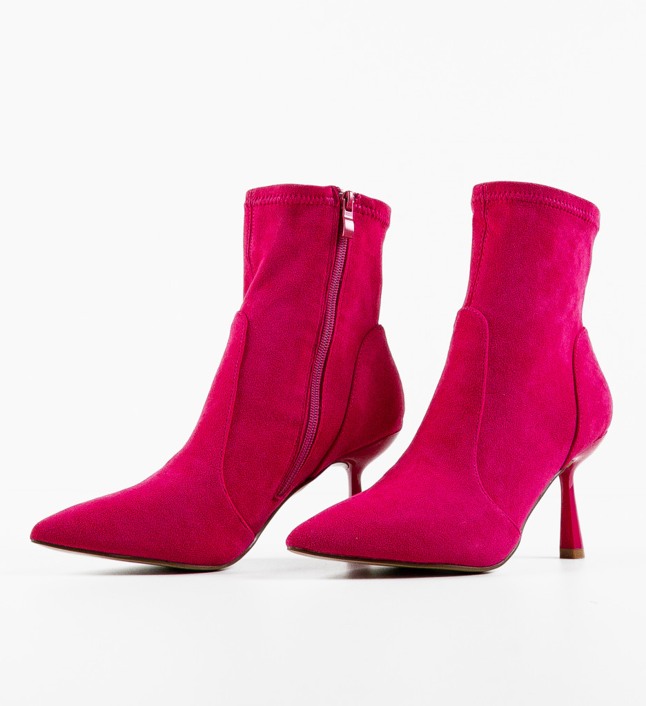 Botine Dama Jak Fuchsia | Stil Vibrant - imagine 6