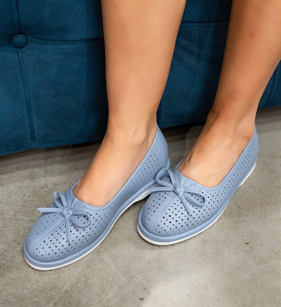 Balerini Dama Albastri Torin | Confort Casual