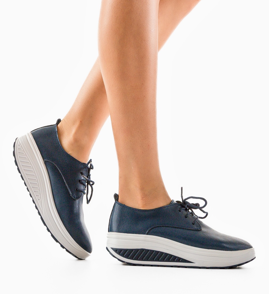 Pantofi Casual Kleak Bleumarin - Confort Stilat