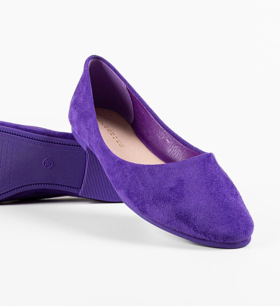Balerini Lely Mov | Eleganță și Confort - imagine 10