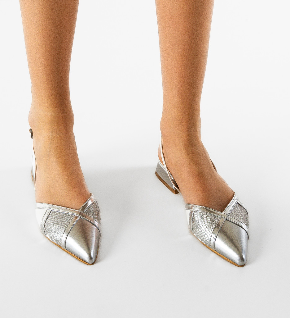 Balerini Tibet Albi - Confort & Eleganță Zilnică - imagine 3