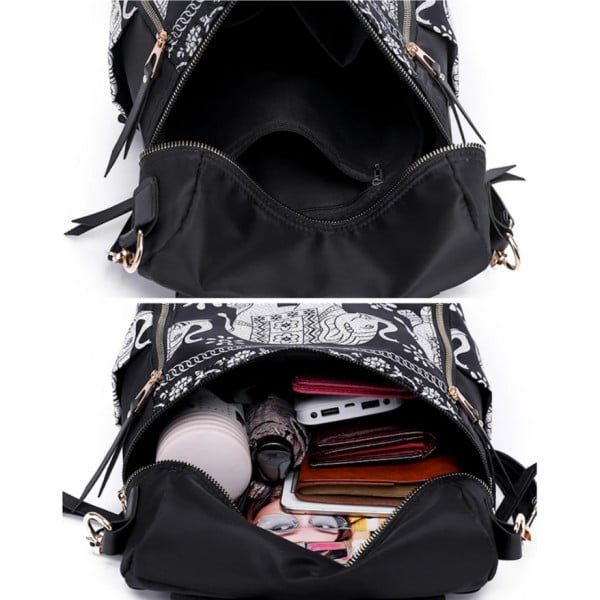 Rucsac Dama Raelyn OEM Negru 2-in-1 - imagine 8