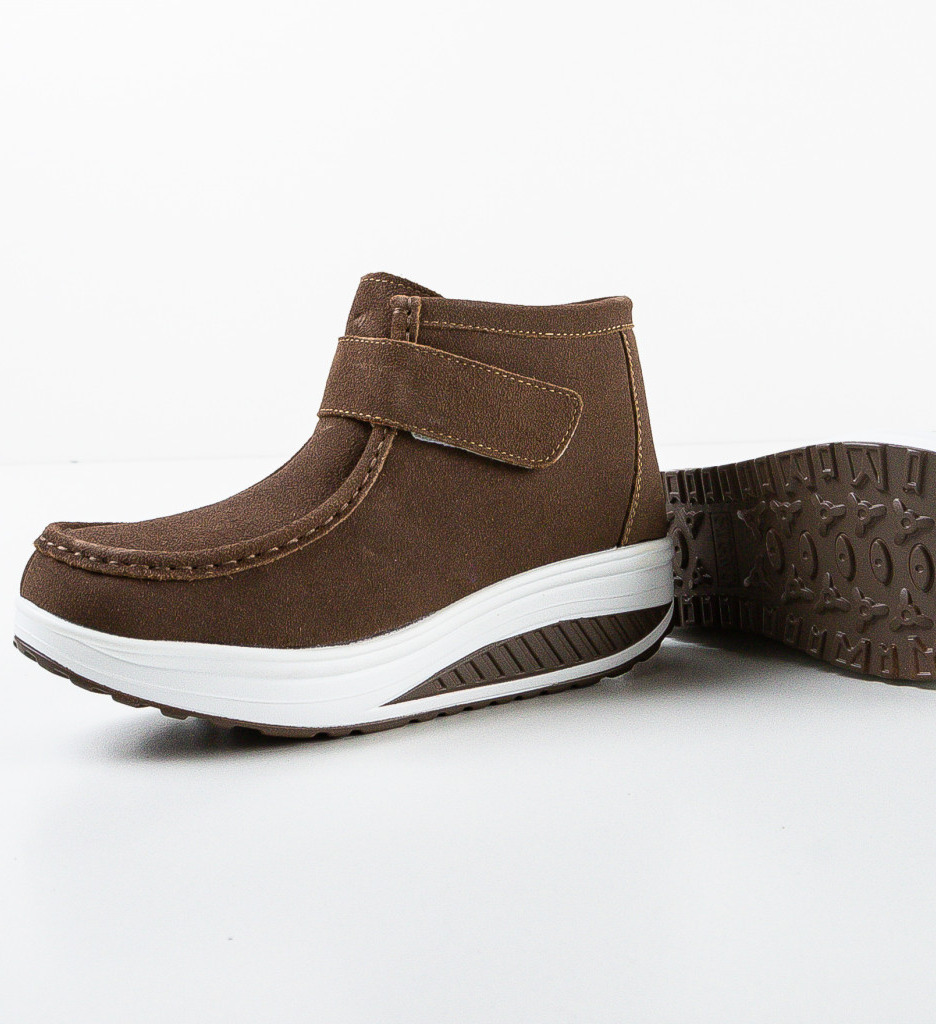 Pantofi Casual Misha Khaki - Confort și Stil - imagine 5