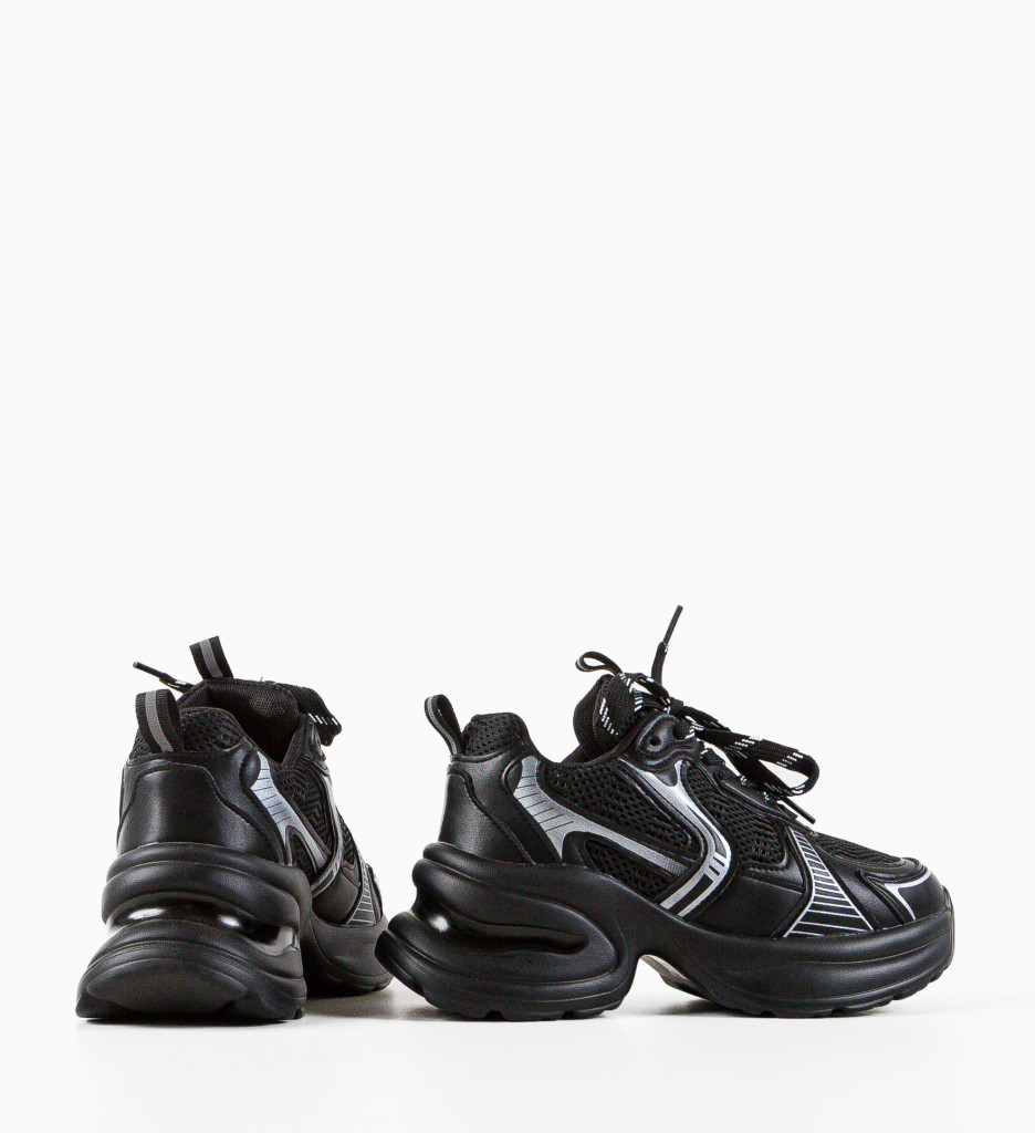 Sneakers Dama Sallyb Negri - Confort și Stil - imagine 4