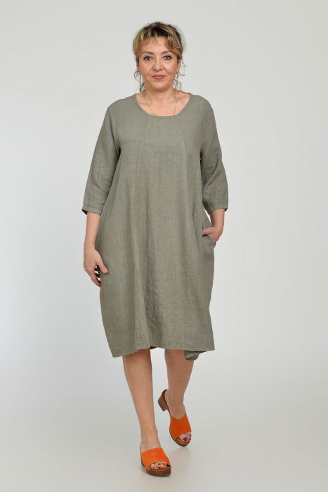 Rochie Lalea Shopika In Bej | Marimi Mari