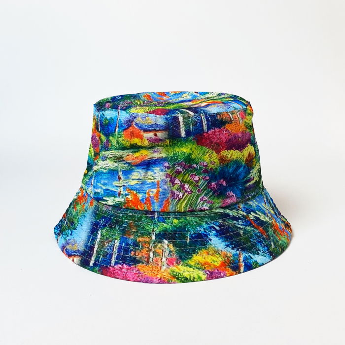 Palarie 2 fețe Shopika | Design floral
