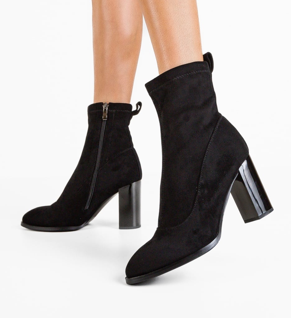 Botine Dama Tagada Negre | Eleganță și Confort - imagine 2