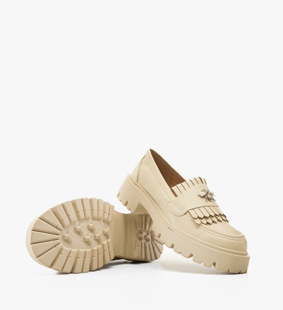 Pantofi Casual Trevy Bej - Confort și Stil - imagine 4