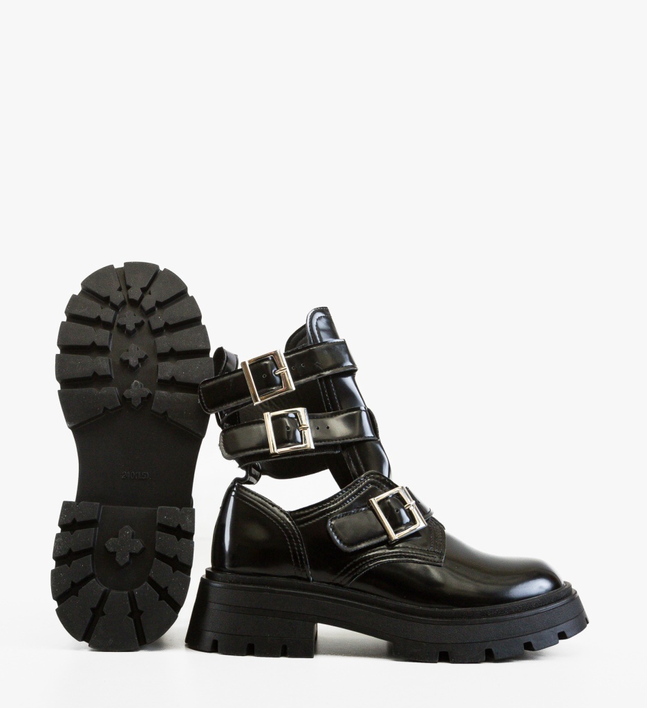 Ghete Dama Mev Negre – Eleganță și Confort - imagine 3