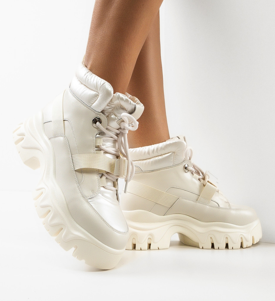 Sneakers Gelini Bej - Confort și Stil