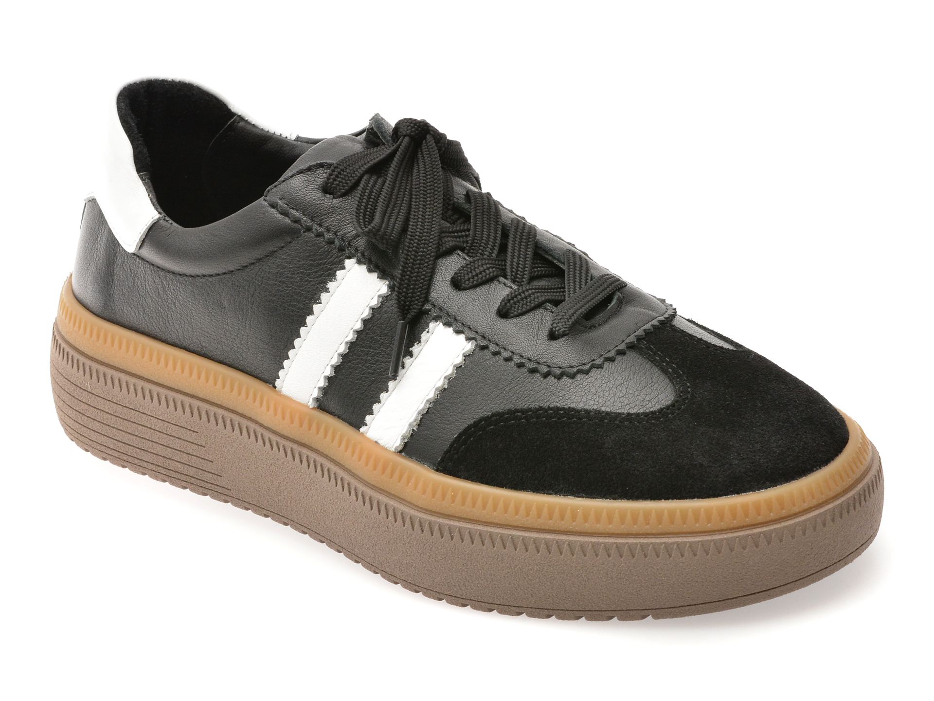 Pantofi GRYXX BL5754 negri din piele