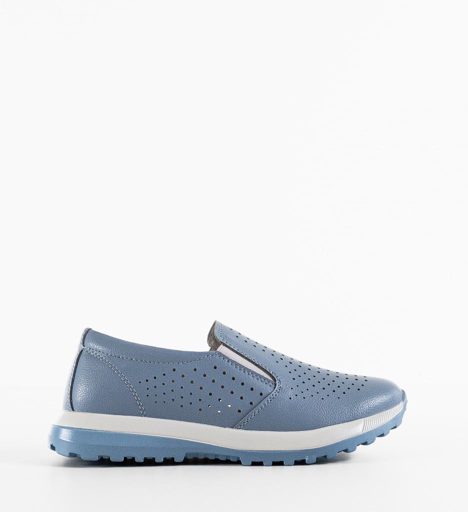 Pantofi Casual Damaris Albastri | Confort Zilnic - imagine 5