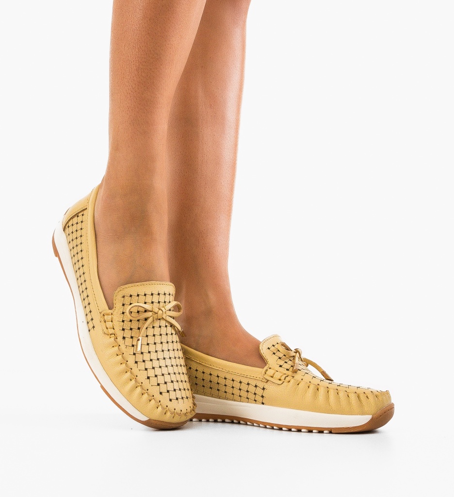 Espadrile Dama Eregion Galbene - Confort & Stil