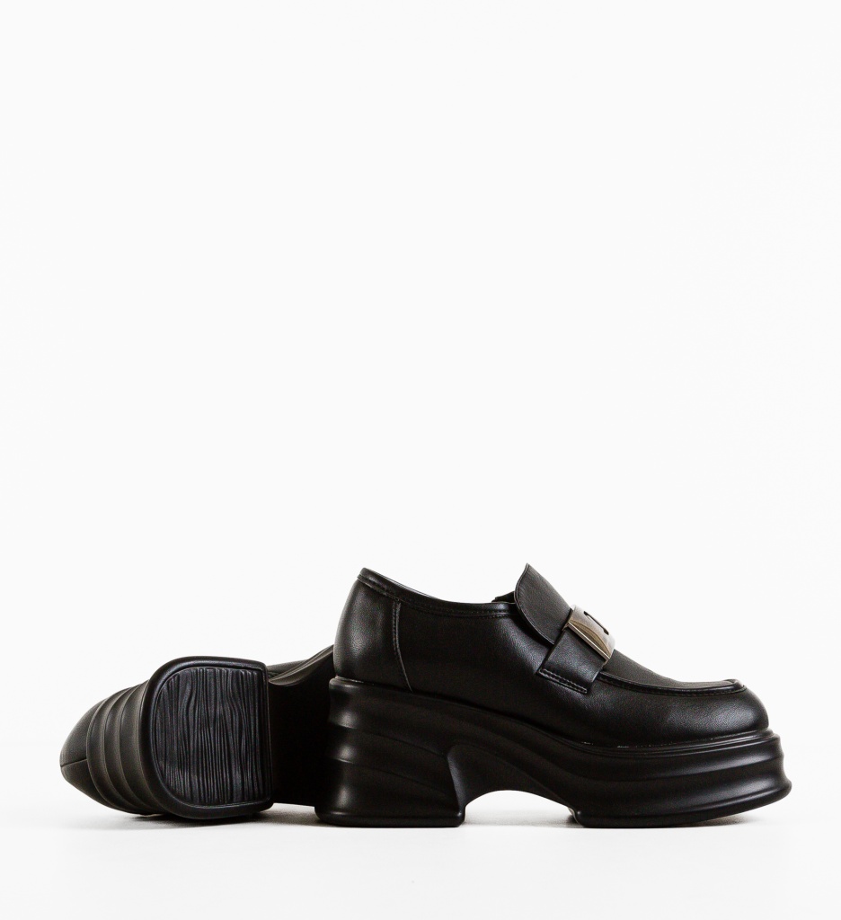 Pantofi Casual Natheo Negri - Confort și Stil - imagine 5