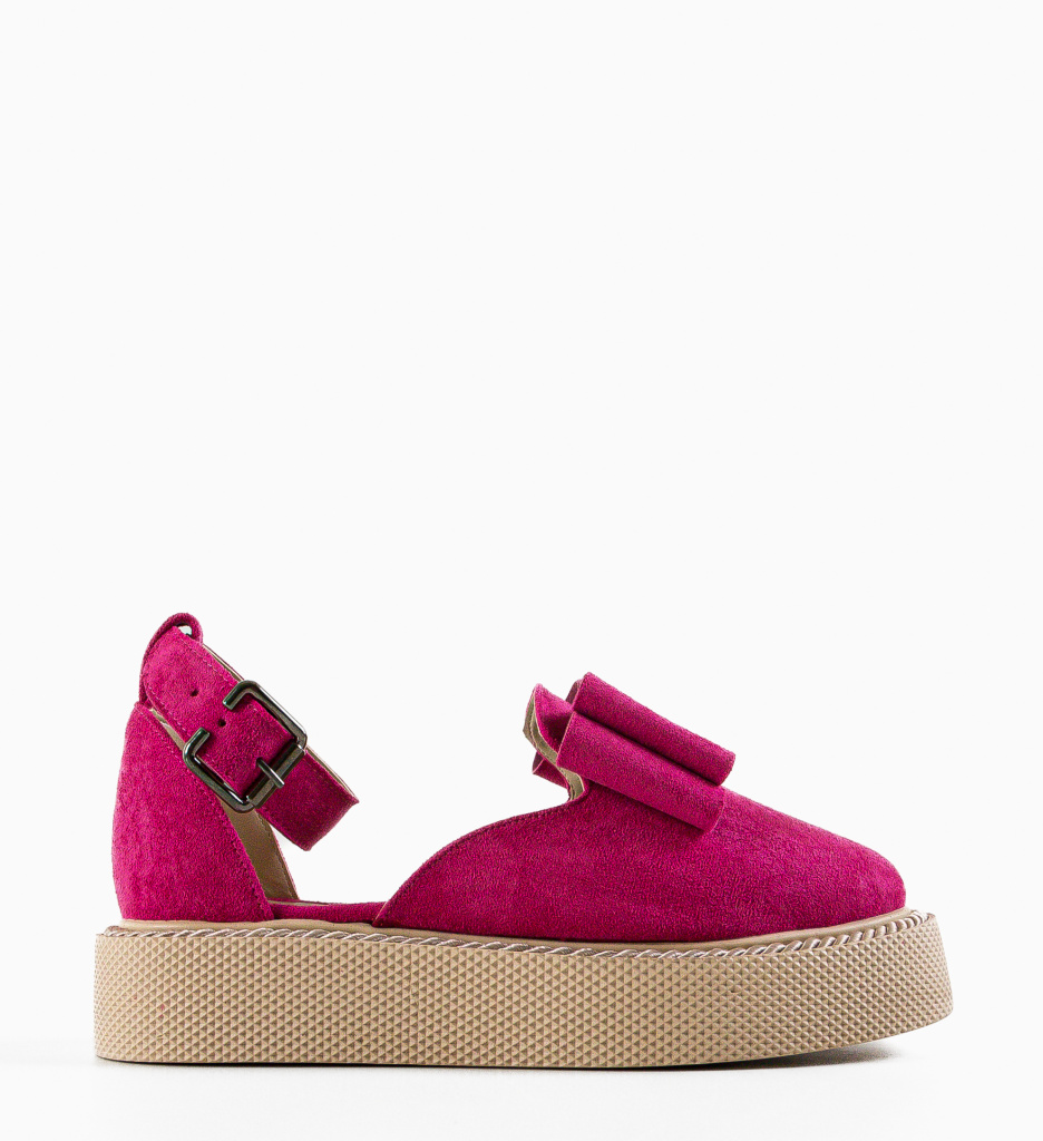 Pantofi Casual Marbo Fuchsia - Confort și Stil - imagine 5