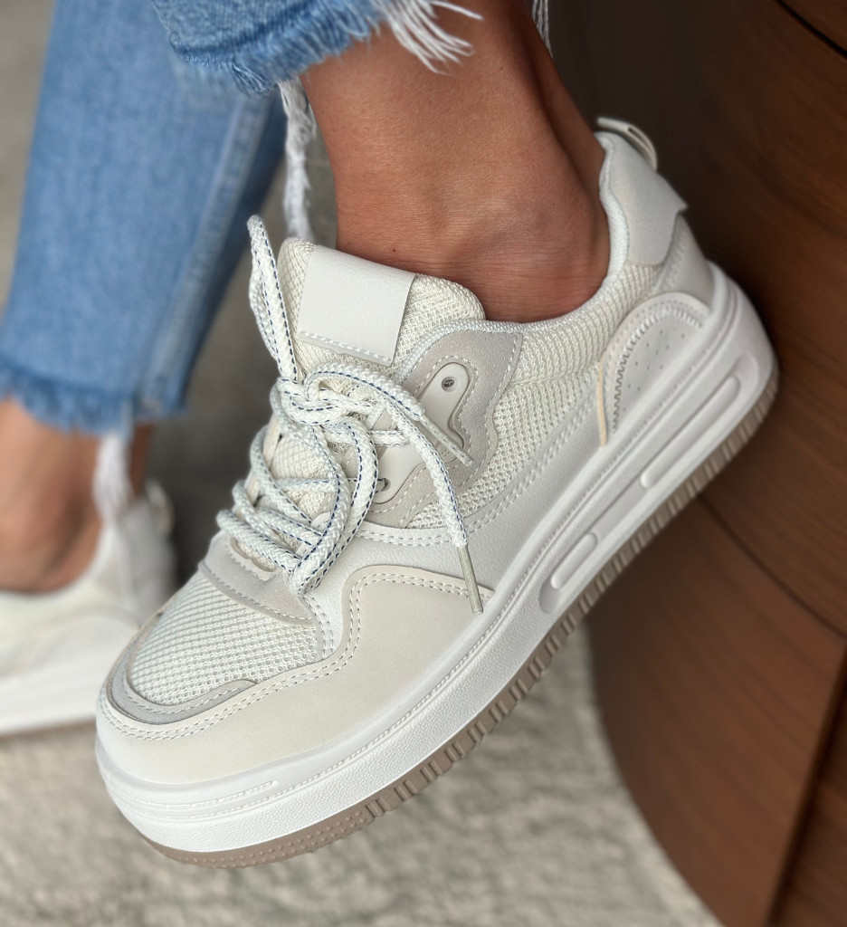 Sneakers Dama Goda Bej | Confort și Stil