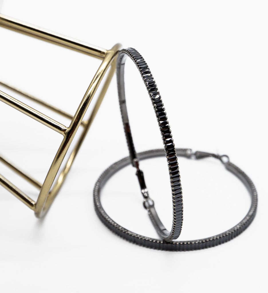 Cercei Larkam Negri - Eleganță Modernă - imagine 4