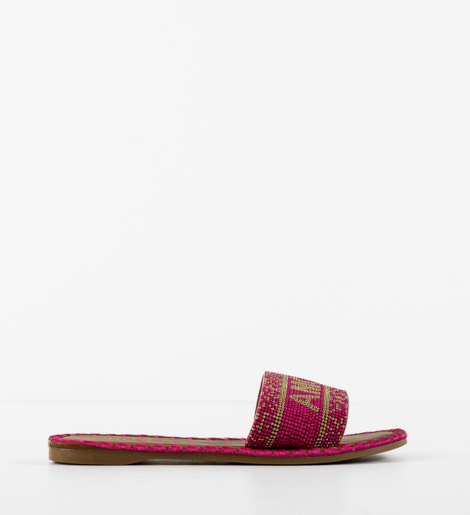 Papuci Dama Ramses Fuchsia | Confort și Stil - imagine 2