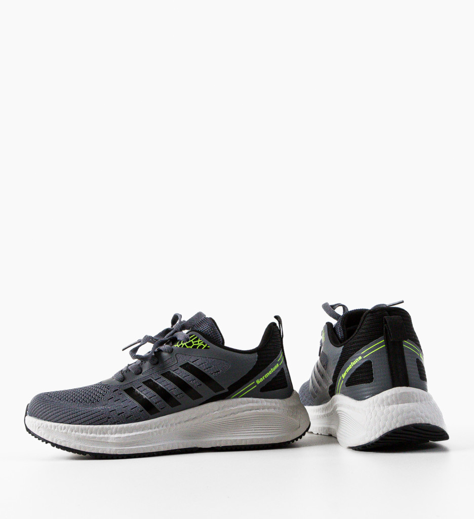 Pantofi Sport Rehan Gri - Confort și Stil - imagine 8