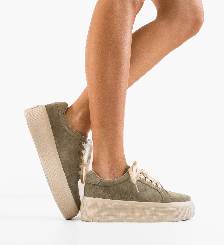 Sneakers Daravo Verzi | Confort si Design Modern