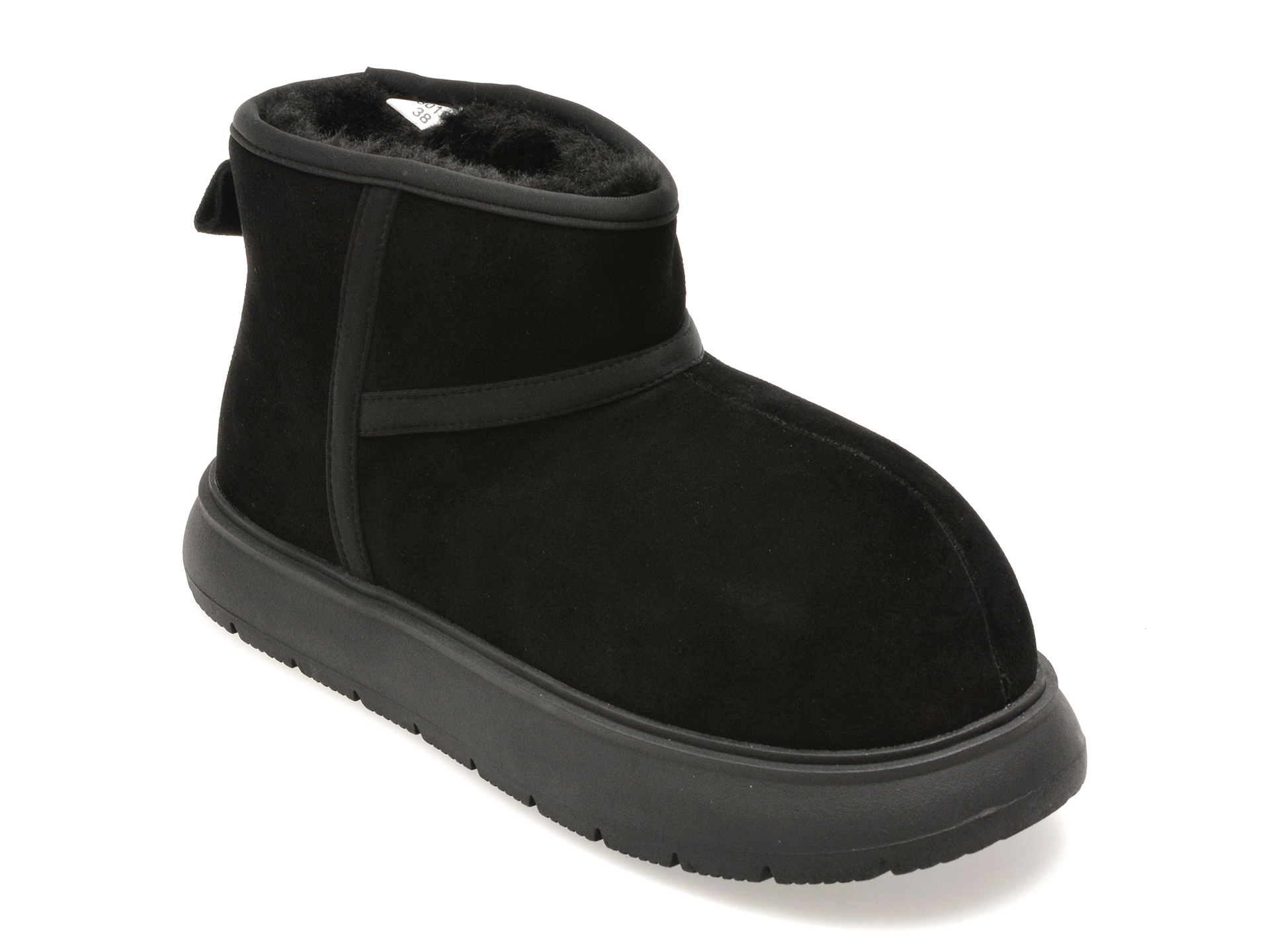 Ghete GRYXX Negre Piele Intorsă