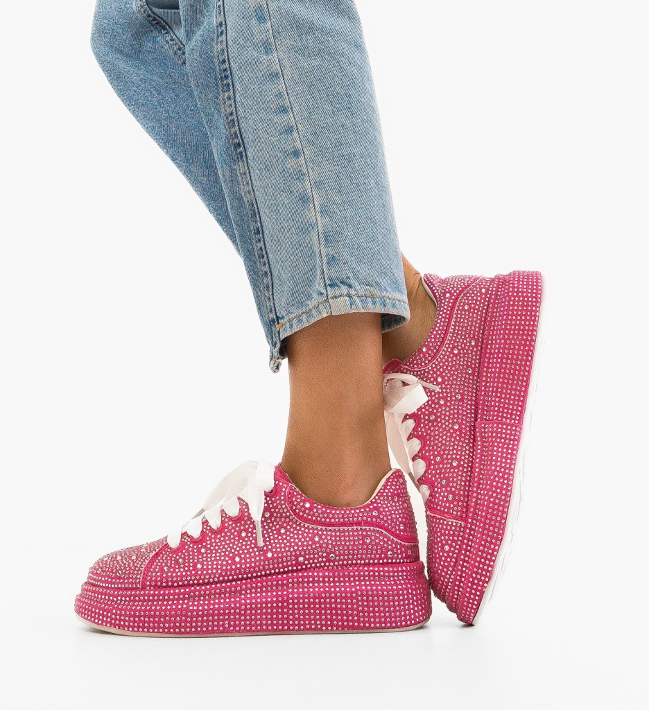 Adidasi Dama Yasery Roz | Confort Sport - imagine 3