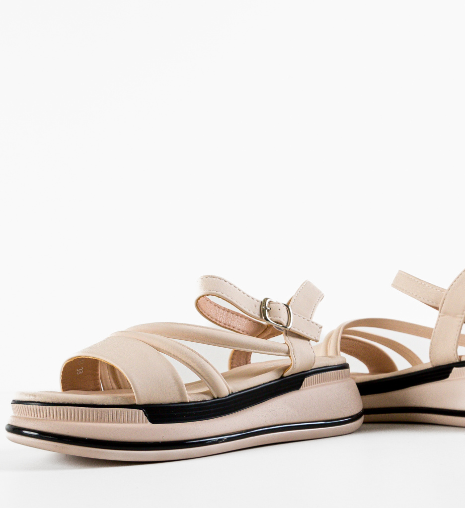 Platforme Dama Tubas Bej - Eleganță și Confort - imagine 6