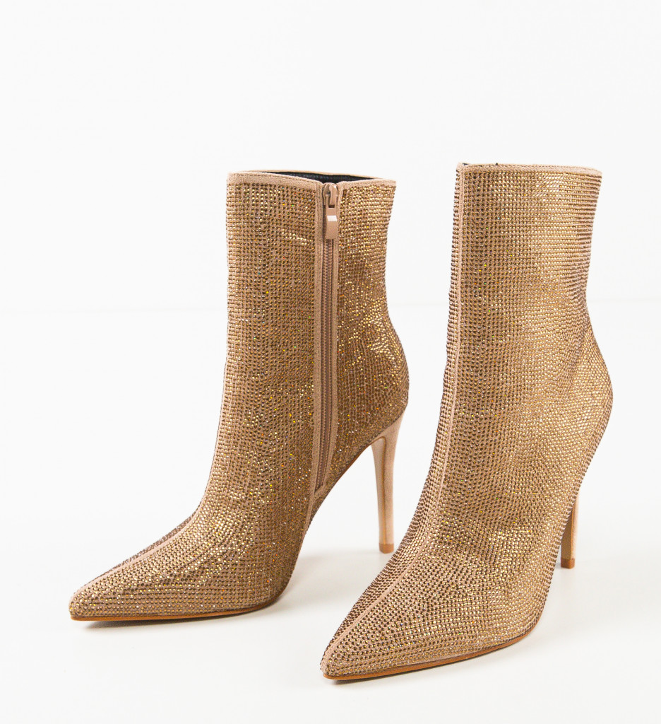 Botine Dama Bej Fatma | Eleganță și Confort - imagine 7