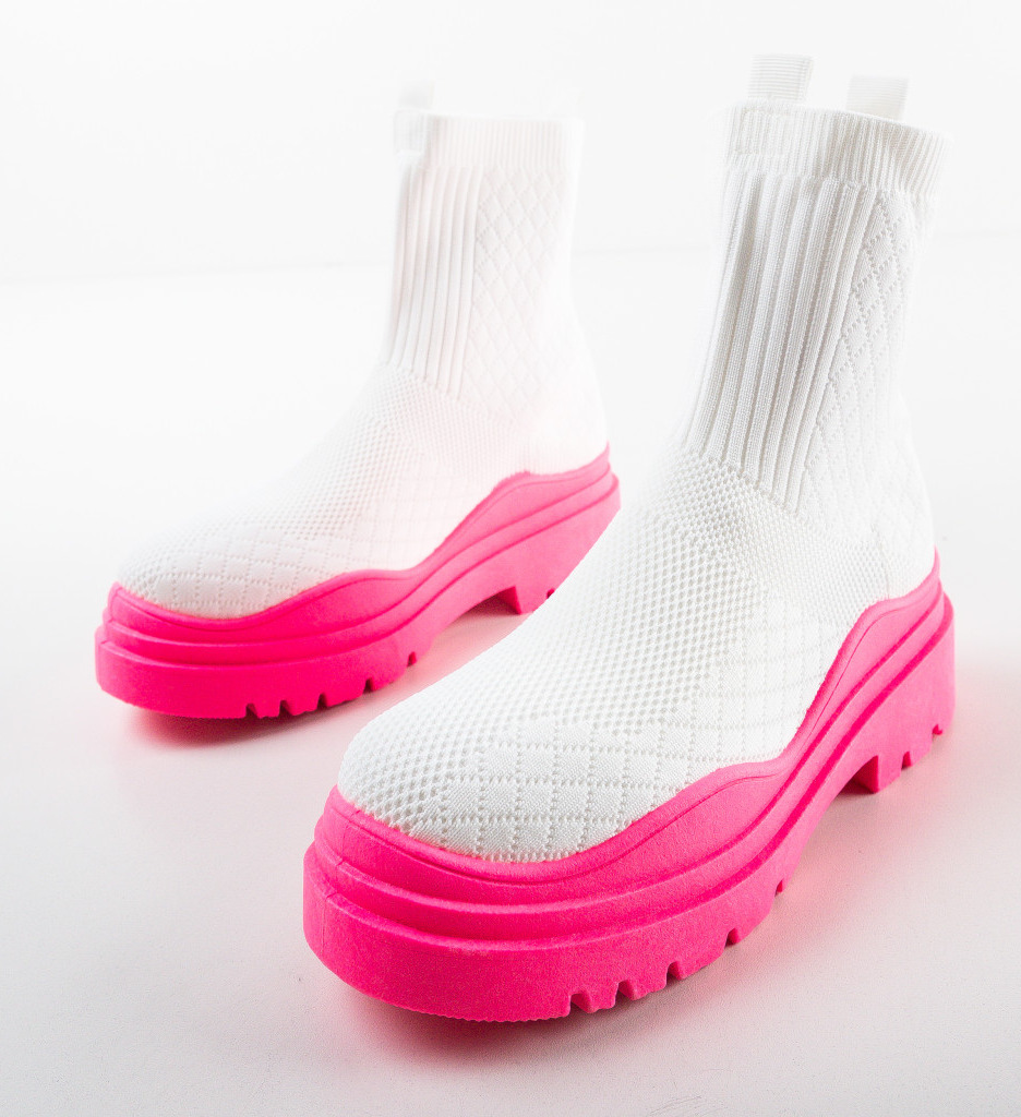 Sneakers Dama Julia Fuchsia - Confort și Stil - imagine 6
