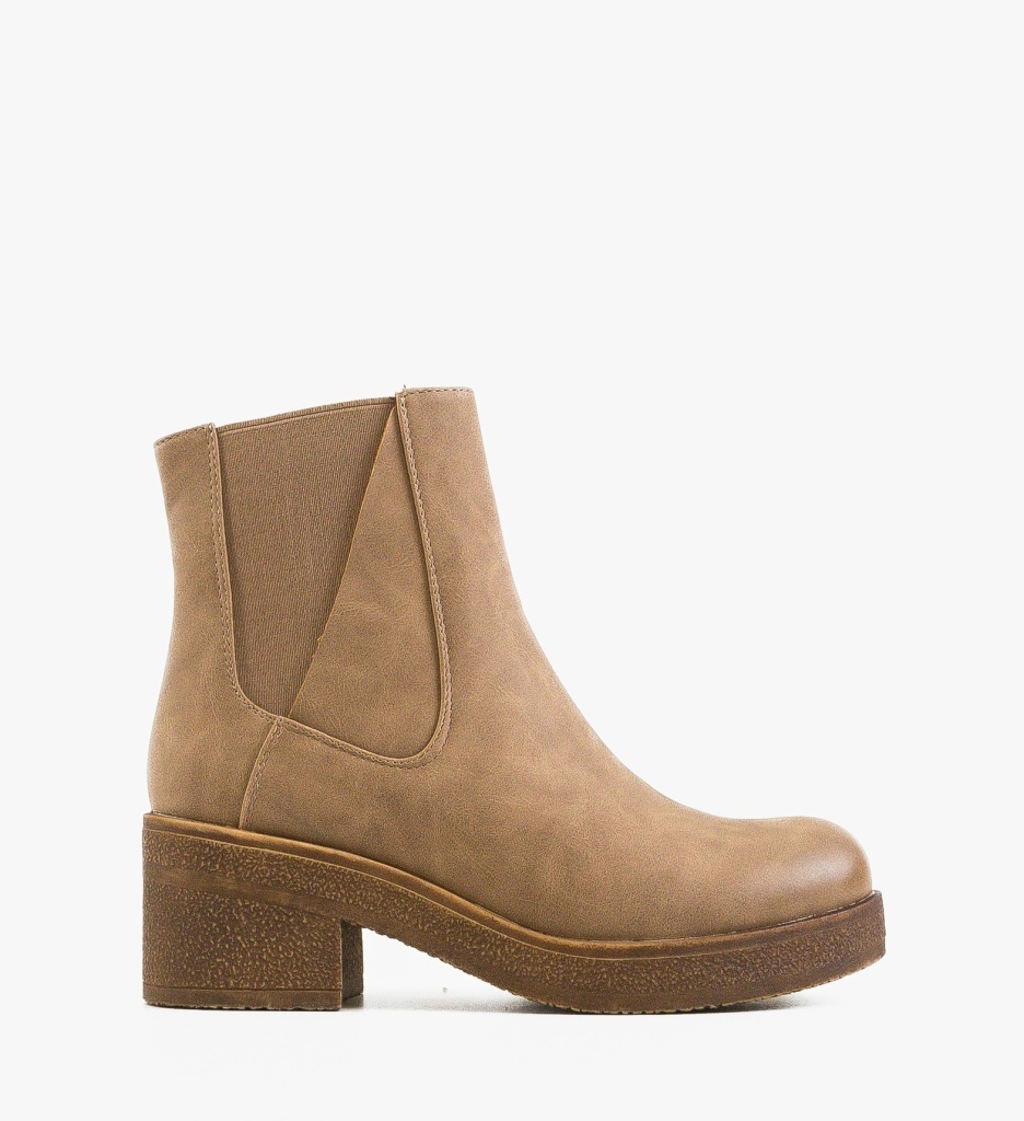 Ghete Dama Boyd Khaki - Eleganță Urbană - imagine 6