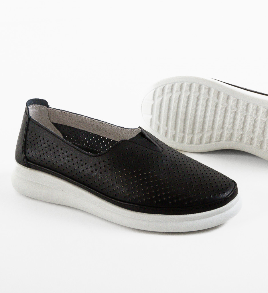 Pantofi Casual Dama Maur Negri | Confort și Stil - imagine 5
