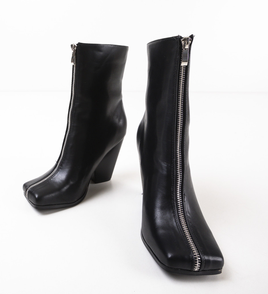 Botine Laila Negre - Eleganță și Stil - imagine 6