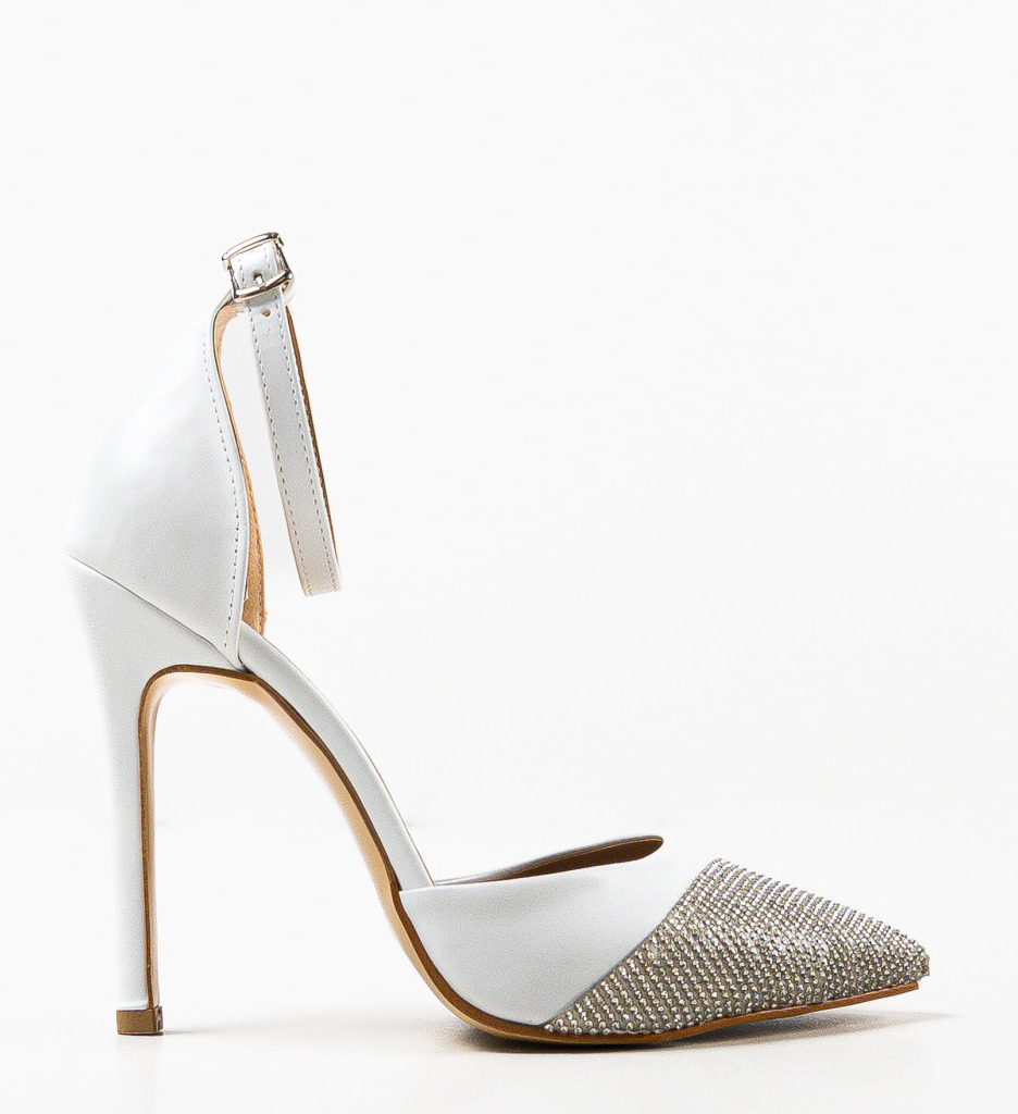 Pantofi Katar Albi | Eleganță și Stil - imagine 4