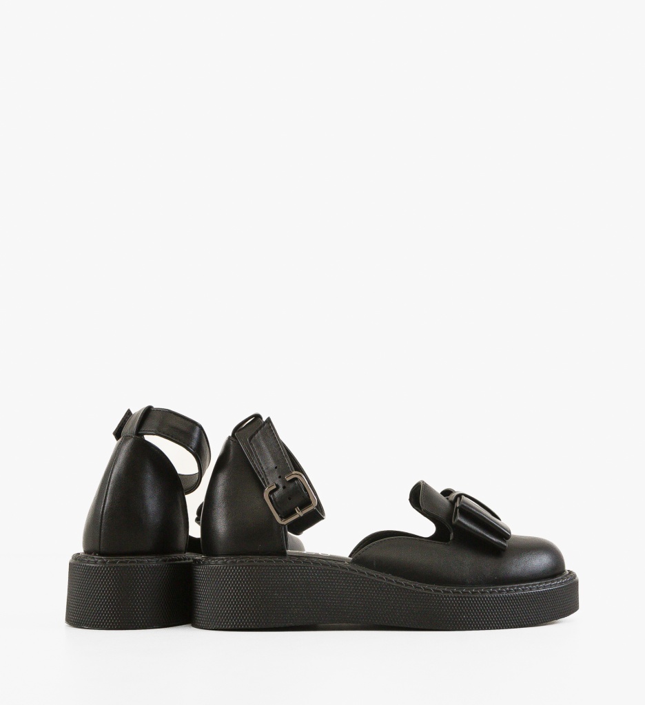 Pantofi Casual Dama Hammbe Negri – Confort și Stil - imagine 4